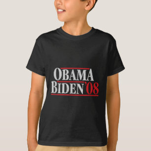 Obama 08 Shirt - Retro Campaign Obama Biden 