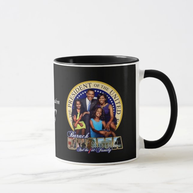 OBAMA-1ST FAMILY-Mug Mug (Right)