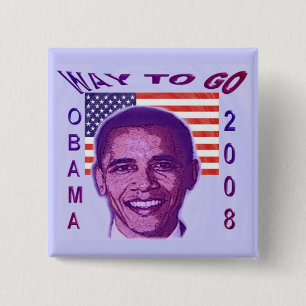 OBAMA 2008 Button