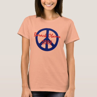 Obama 2008 Peace Symbol Tees