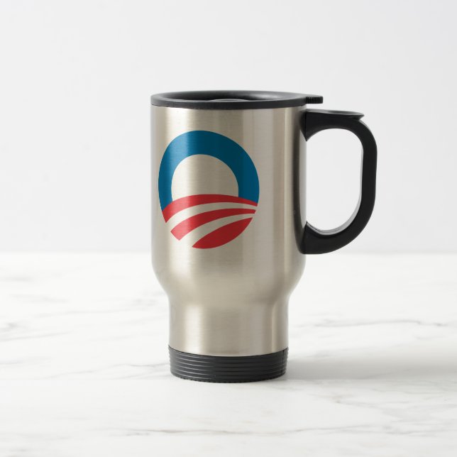 Obama 2008 travel mug (Right)