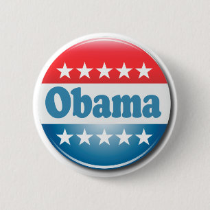 Obama 2012 6 cm round badge