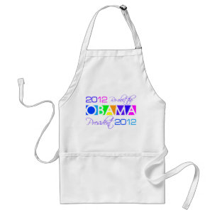 OBAMA 2012 apron - choose style & color