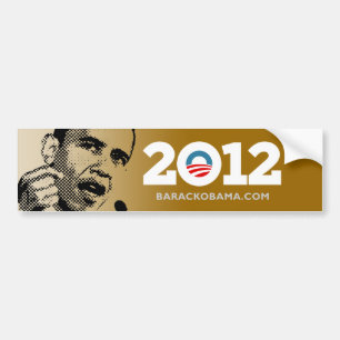 Obama 2012 bumper sticker