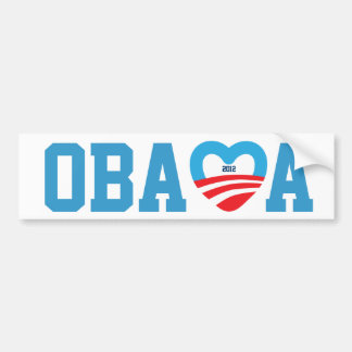 Obama 2012 bumper sticker