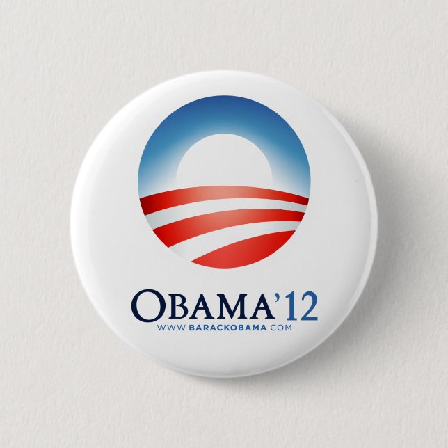 Obama 2012 Button (Front)
