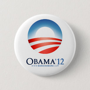 Obama 2012 Button