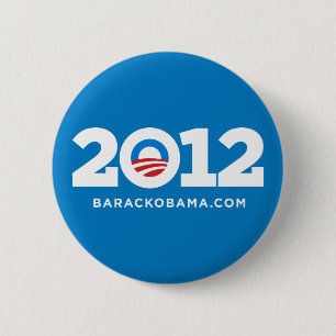 Obama 2012 Button