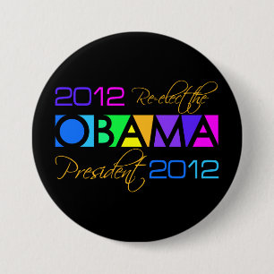 OBAMA 2012 button