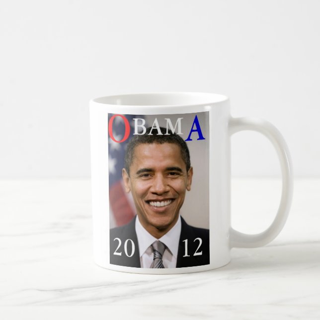 OBAMA 2012 COFFEE MUG (Right)