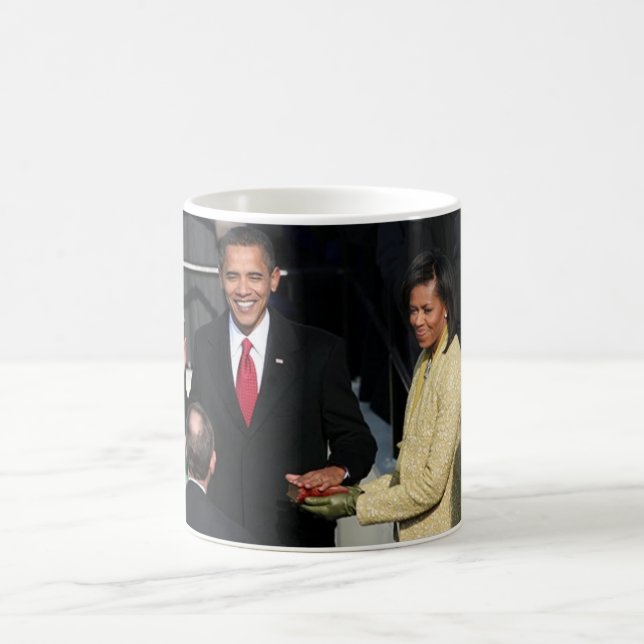 Obama 2012 coffee mug (Center)