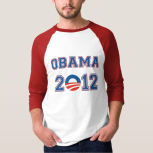 OBAMA 2012 COLLEGIATE SHIRT