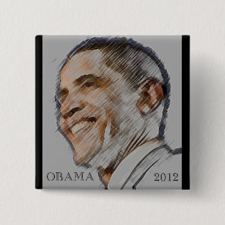 Obama 2012 Election Button