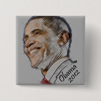 Obama 2012 Election Button