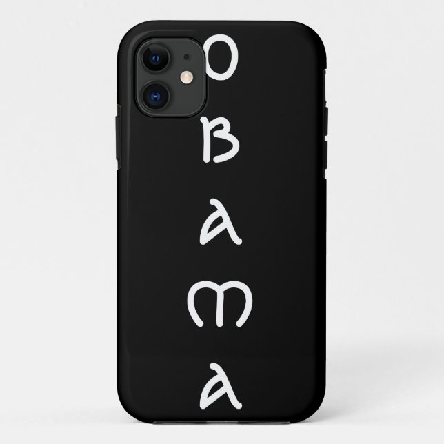 Obama 2012 elections iphone 5 case (Back)