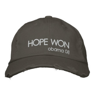 Obama 2012 embroidered hat