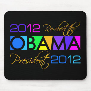 OBAMA 2012 mousepad