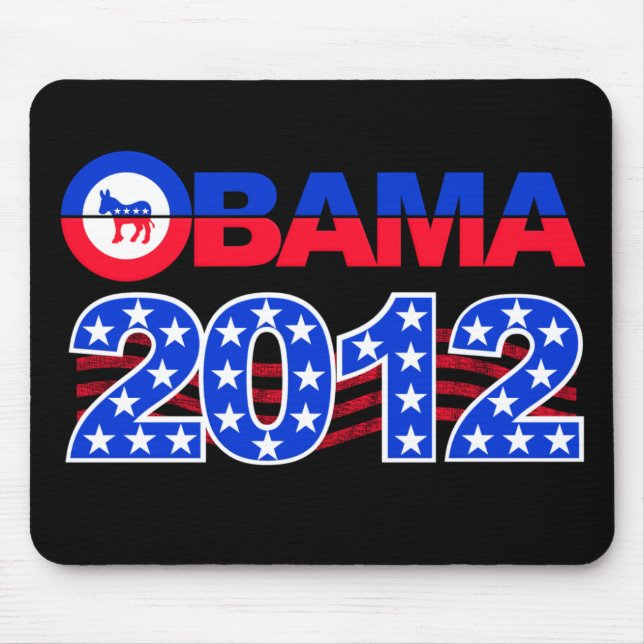 OBAMA 2012 mousepad (Front)