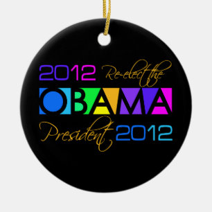 OBAMA 2012 ornament