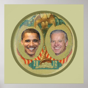 Obama 2012 POSTER Print
