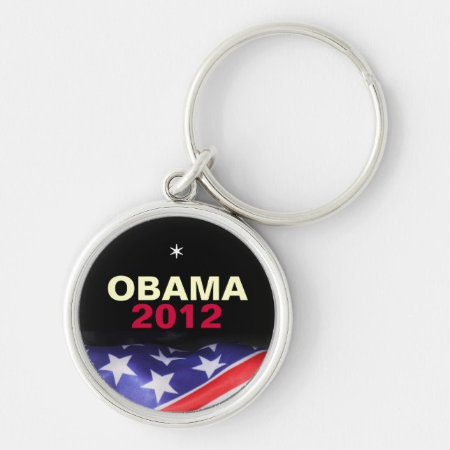 OBAMA 2012 Premium Keychain (Front)
