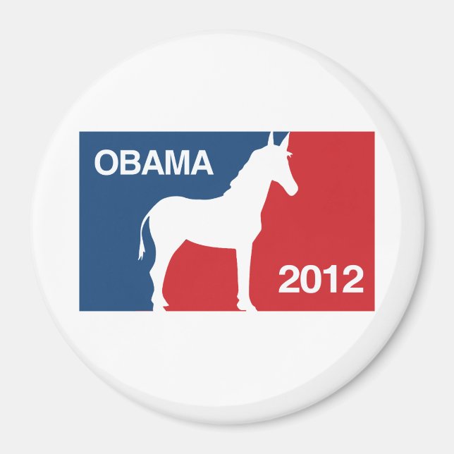 OBAMA 2012 PRO -.png Magnet (Front)