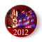 Obama 2012 Profile Cutout Campaign Button