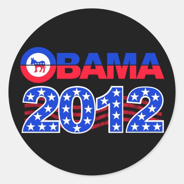 OBAMA 2012 stickers (Front)
