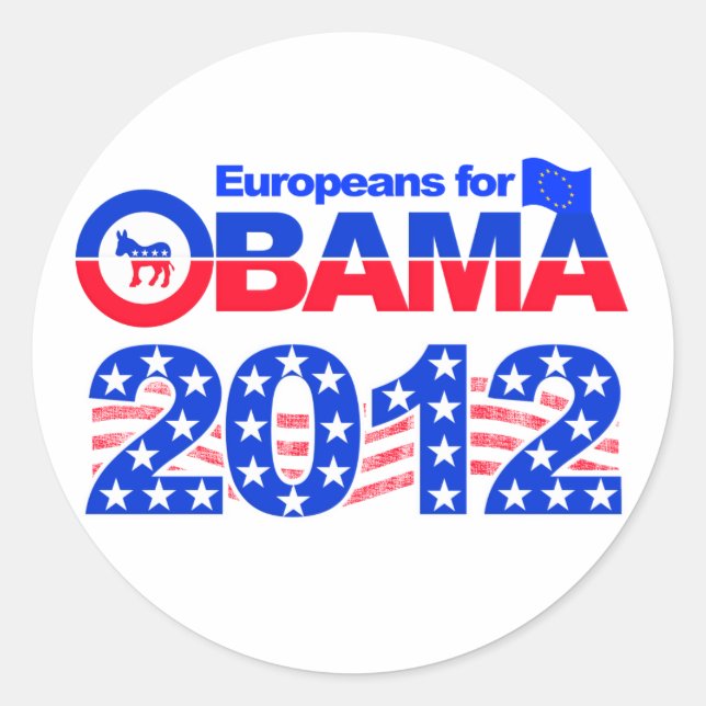 OBAMA 2012 stickers (Front)