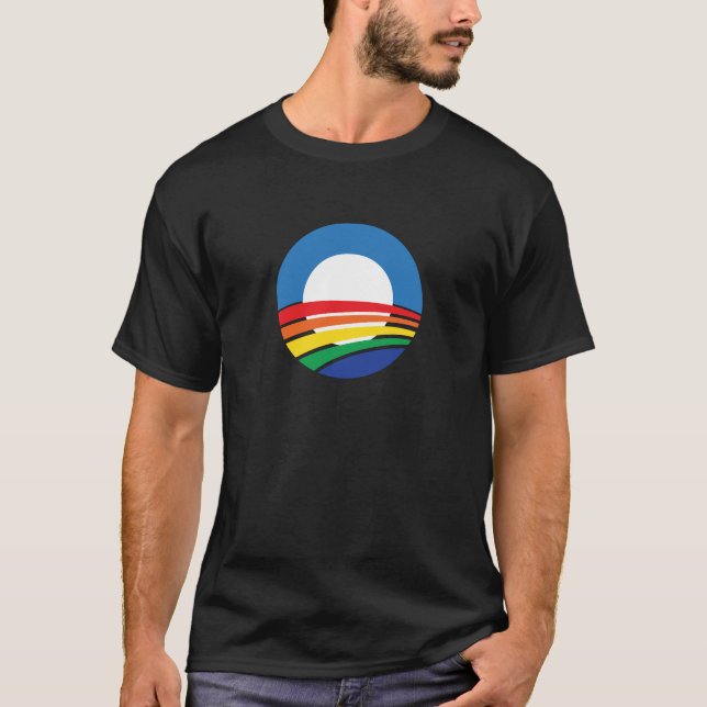 Obama 2012 Support for Gay Marriage T-Shirt (Front)