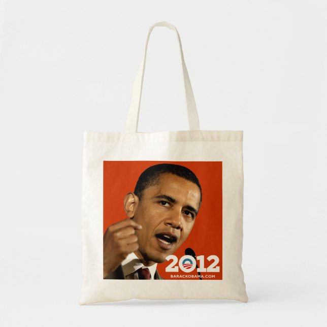 Obama 2012 tote bag (Front)