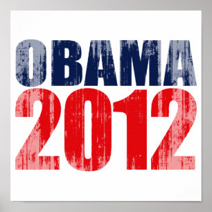 OBAMA 2012 Vintage.png Poster