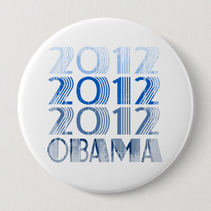 OBAMA 2012 VINTAGE Vintage.png 10 Cm Round Badge