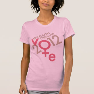 Obama 2012 Vote Gender Symbol T-Shirt