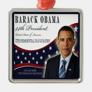 Obama 2013 Inauguration Collectable Ornament