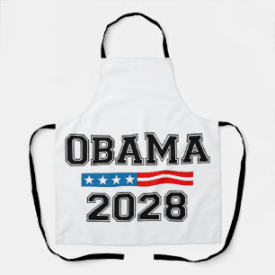 Obama 2028 Democracy Election USA  Apron