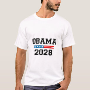 Obama 2028 Democracy Election USA T-Shirt