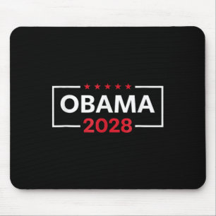 Obama 2028 Obama For President 2028 Obama Vintage  Mouse Mat