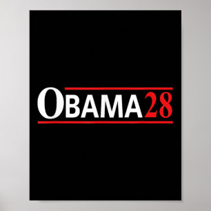 Obama 2028 Obama For President 2028 Obama Vintage Poster