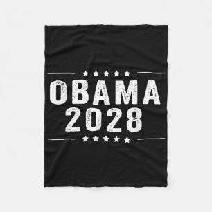 Obama 2028 Tee Fleece Blanket