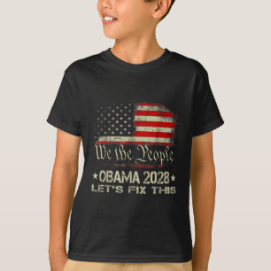 Obama 2028 Vote Obama For President 2028 Election T-Shirt