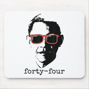 Obama 44 President _1 Mouse Mat