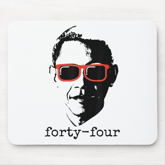 Obama 44 President _1  Mouse Mat (Front)