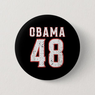 Obama 48 Th President Usa America 2028  6 Cm Round Badge