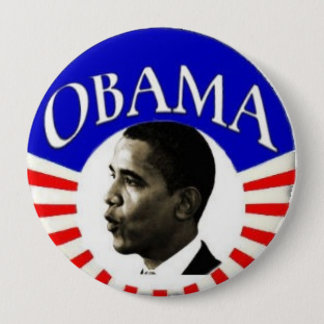 Obama 4-inch Button