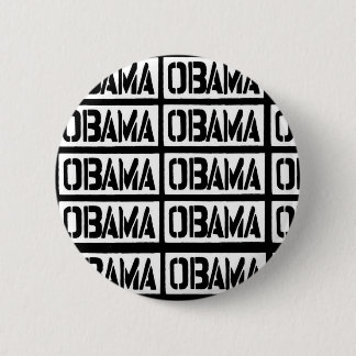 obama 6 cm round badge