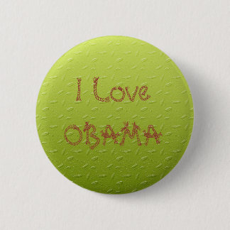 OBAMA 6 CM ROUND BADGE
