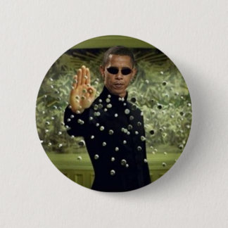 Obama 6 Cm Round Badge