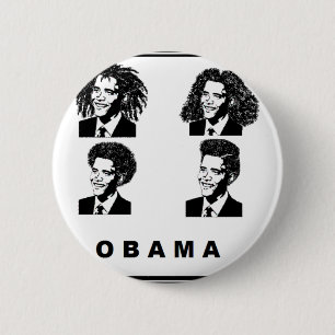 Obama 6 Cm Round Badge