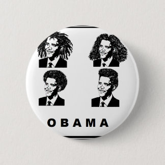 Obama 6 Cm Round Badge